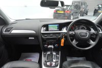USED 2013 13 AUDI A4 2.0 TDI SE Technik Saloon 4dr Diesel Multitronic Euro 5 (s/s) (150 ps) Parking Sensors - Satellite Navigation - Heated Black Leather Seats