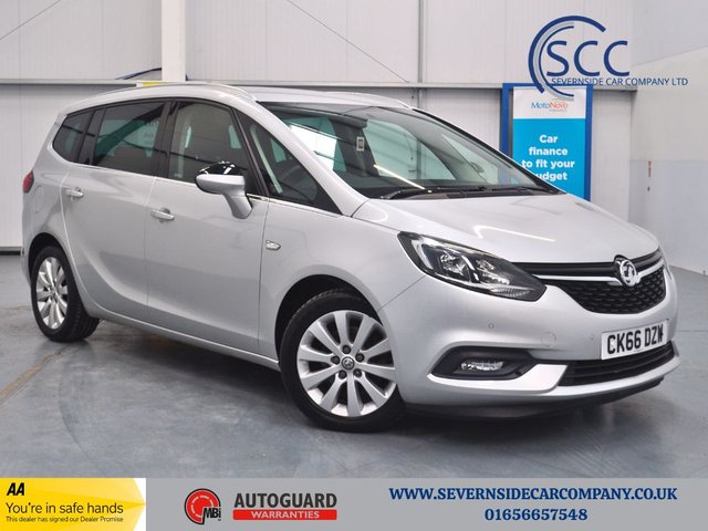 2017 66 Vauxhall Zafira Tourer 1.4i Turbo Energy MPV 5dr Petrol Manual Euro 6 (140 ps)