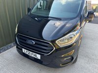 USED 2021 21 FORD TRANSIT CUSTOM 2.0 280 EcoBlue Limited Panel Van 5dr Diesel Manual L1 H2 Euro 6 (s/s) (130 ps) TOWBAR CARPLAY REV CAMERA