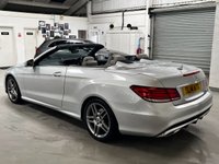 USED 2014 14 MERCEDES-BENZ E-CLASS 2.1 E220 CDI AMG Sport Cabriolet 2dr Diesel G-Tronic+ Euro 5 (s/s) (170 ps) 18" ALLOYS+NAV+HEATED SEATS
