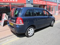 USED 2012 12 VAUXHALL ZAFIRA 1.8 16V Exclusiv MPV 5dr Petrol Manual Euro 5 (SNav) (140 ps)WAV  WHEEL CHAIR ACCESS ACCESSIBLE DISABLED ,BYGOWRINGS MOBILITY ,THREE SEATS ,12 MONTHS MOT , 6 MONTHS WARRANTY ,DRIVES FIRST CLASS , 