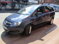 USED 2012 12 VAUXHALL ZAFIRA 1.8 16V Exclusiv MPV 5dr Petrol Manual Euro 5 (SNav) (140 ps)WAV  WHEEL CHAIR ACCESS ACCESSIBLE DISABLED ,BYGOWRINGS MOBILITY ,THREE SEATS ,12 MONTHS MOT , 6 MONTHS WARRANTY ,DRIVES FIRST CLASS , 
