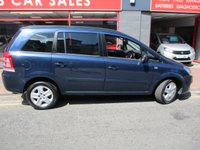 USED 2012 12 VAUXHALL ZAFIRA 1.8 16V Exclusiv MPV 5dr Petrol Manual Euro 5 (SNav) (140 ps)WAV  WHEEL CHAIR ACCESS ACCESSIBLE DISABLED ,BYGOWRINGS MOBILITY ,THREE SEATS ,12 MONTHS MOT , 6 MONTHS WARRANTY ,DRIVES FIRST CLASS , 