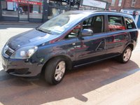 USED 2012 12 VAUXHALL ZAFIRA 1.8 16V Exclusiv MPV 5dr Petrol Manual Euro 5 (SNav) (140 ps)WAV  WHEEL CHAIR ACCESS ACCESSIBLE DISABLED ,BYGOWRINGS MOBILITY ,THREE SEATS ,12 MONTHS MOT , 6 MONTHS WARRANTY ,DRIVES FIRST CLASS , 