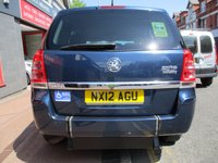 USED 2012 12 VAUXHALL ZAFIRA 1.8 16V Exclusiv MPV 5dr Petrol Manual Euro 5 (SNav) (140 ps)WAV  WHEEL CHAIR ACCESS ACCESSIBLE DISABLED ,BYGOWRINGS MOBILITY ,THREE SEATS ,12 MONTHS MOT , 6 MONTHS WARRANTY ,DRIVES FIRST CLASS , 