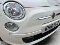 USED 2016 16 FIAT 500 0.9 TwinAir Lounge Dualogic Euro 6 (s/s) 3dr 