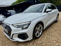 USED 2022 22 AUDI A3 1.5 TFSI 35 S line Sportback 5dr Petrol S Tronic Euro 6 (s/s) (150 ps) 
