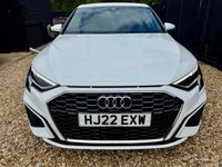 USED 2022 22 AUDI A3 1.5 TFSI 35 S line Sportback 5dr Petrol S Tronic Euro 6 (s/s) (150 ps) 