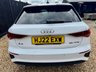 USED 2022 22 AUDI A3 1.5 TFSI 35 S line Sportback 5dr Petrol S Tronic Euro 6 (s/s) (150 ps) 