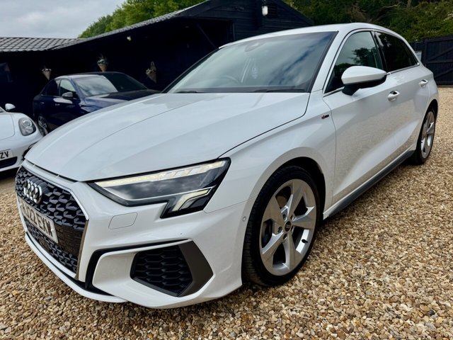 2022 22 Audi A3 1.5 TFSI 35 S line Sportback 5dr Petrol S Tronic Euro 6 (s/s) (150 ps)