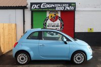 USED 2016 66 FIAT 500 1.2 Lounge Hatchback 3dr Petrol Manual Euro 6 (s/s) (69 bhp) VIEW AND RESERVE ONLINE OR CALL 01527-853940 FOR MORE INFO.