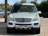 USED 2007 57 MERCEDES-BENZ M-CLASS 3.0 ML320 CDI SUV 5dr Diesel 7G-Tronic (249 g/km, 221 bhp) **HPI CLEAR~FRESH MOT+SVS**