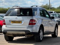 USED 2007 57 MERCEDES-BENZ M-CLASS 3.0 ML320 CDI SUV 5dr Diesel 7G-Tronic (249 g/km, 221 bhp) **HPI CLEAR~FRESH MOT+SVS**