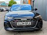 USED 2024 24 AUDI S3 2.0 TFSI Black Edition Saloon 4dr Petrol S Tronic quattro Euro 6 (s/s) (333 ps) 