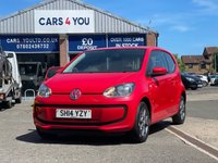USED 2014 14 VOLKSWAGEN UP! 1.0 Move up! Hatchback 3dr Petrol Manual Euro 5 (60 ps) 