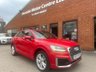 USED 2020 70 AUDI Q2 1.0 TFSI 30 S line SUV 5dr Petrol Manual Euro 6 (s/s) (116 ps) Documented service record : Bluetooth : Sat Nav : DAB Radio : Partial leather upholstery : Heated front seats : Isofix : Air-conditioning : Remotely operated tailgate : Cargo/load cover : Rear view camera : Front + rear parking sensors