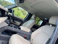 USED 2020 70 LAND ROVER DEFENDER 2.0 SD4 SE SUV 5dr Diesel Auto 4WD Euro 6 (s/s) (240 ps) UPGRADED 22' URBAN ALLOYS + WIRELESS APPLE CARPLAY + BLACK PACK + 10' TOUCHSCREEN DISPLAY WITH PRO NAV + 12-WAY HEATED ELECTRIC MEMORY FRONT SEATS + MERIDIAN SOUND SYSTEM + BLIND SPOT ASSIST + TWO-ZONE CLIMATE CONTROL + COLOURED REVERSING CAMERA WITH 360 DEGREE PARKING AID + DAB RADIO + LANE KEEP ASSIST + CRUISE CONTROL WITH SPEED LIMITER + TRAFFIC SIGN RECOGNITION + FINISHED IN SANTORINI BLACK