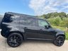 USED 2020 70 LAND ROVER DEFENDER 2.0 SD4 SE SUV 5dr Diesel Auto 4WD Euro 6 (s/s) (240 ps) UPGRADED 22' URBAN ALLOYS + WIRELESS APPLE CARPLAY + BLACK PACK + 10' TOUCHSCREEN DISPLAY WITH PRO NAV + 12-WAY HEATED ELECTRIC MEMORY FRONT SEATS + MERIDIAN SOUND SYSTEM + BLIND SPOT ASSIST + TWO-ZONE CLIMATE CONTROL + COLOURED REVERSING CAMERA WITH 360 DEGREE PARKING AID + DAB RADIO + LANE KEEP ASSIST + CRUISE CONTROL WITH SPEED LIMITER + TRAFFIC SIGN RECOGNITION + FINISHED IN SANTORINI BLACK