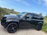 USED 2020 70 LAND ROVER DEFENDER 2.0 SD4 SE SUV 5dr Diesel Auto 4WD Euro 6 (s/s) (240 ps) UPGRADED 22' URBAN ALLOYS + WIRELESS APPLE CARPLAY + BLACK PACK + 10' TOUCHSCREEN DISPLAY WITH PRO NAV + 12-WAY HEATED ELECTRIC MEMORY FRONT SEATS + MERIDIAN SOUND SYSTEM + BLIND SPOT ASSIST + TWO-ZONE CLIMATE CONTROL + COLOURED REVERSING CAMERA WITH 360 DEGREE PARKING AID + DAB RADIO + LANE KEEP ASSIST + CRUISE CONTROL WITH SPEED LIMITER + TRAFFIC SIGN RECOGNITION + FINISHED IN SANTORINI BLACK