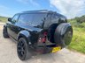 USED 2020 70 LAND ROVER DEFENDER 2.0 SD4 SE SUV 5dr Diesel Auto 4WD Euro 6 (s/s) (240 ps) UPGRADED 22' URBAN ALLOYS + WIRELESS APPLE CARPLAY + BLACK PACK + 10' TOUCHSCREEN DISPLAY WITH PRO NAV + 12-WAY HEATED ELECTRIC MEMORY FRONT SEATS + MERIDIAN SOUND SYSTEM + BLIND SPOT ASSIST + TWO-ZONE CLIMATE CONTROL + COLOURED REVERSING CAMERA WITH 360 DEGREE PARKING AID + DAB RADIO + LANE KEEP ASSIST + CRUISE CONTROL WITH SPEED LIMITER + TRAFFIC SIGN RECOGNITION + FINISHED IN SANTORINI BLACK