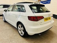 USED 2014 64 AUDI A3 1.2 TFSI Sport Sportback 5dr Petrol Manual Euro 6 (s/s) (110 ps) ULEZ EURO 6 &pound;35 TAX WITH HISTORY