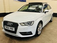 USED 2014 64 AUDI A3 1.2 TFSI Sport Sportback 5dr Petrol Manual Euro 6 (s/s) (110 ps) ULEZ EURO 6 &pound;35 TAX WITH HISTORY