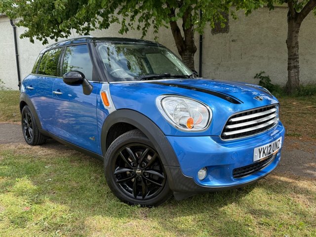 2012 12 MINI COUNTRYMAN 1.6 Cooper D SUV 5dr Diesel Manual ALL4 Euro 5 (s/s) (112 ps) 4 WHEEL DRIVE+12 MONTHS MOT+3 MONTHS WARRANTY