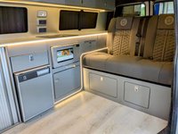 USED 2022 22 VOLKSWAGEN TRANSPORTER 2.0 TDI T30 Startline Campervan Conversion Manual FWD LWB Euro 6 (s/s) (110 ps) SKYLINE ROOF, LWB , 20" ALLOYS, SIDE BARS, FRONT SPLITTER, REAR PARKING SENSORS , NIGHT HEATER, ROCK AND ROLL BED , BLUETOOTH, CRUISE , APPLE CAR PLAY - ANDROID AUTO