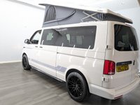 USED 2022 22 VOLKSWAGEN TRANSPORTER 2.0 TDI T30 Startline Campervan Conversion Manual FWD LWB Euro 6 (s/s) (110 ps) SKYLINE ROOF, LWB , 20" ALLOYS, SIDE BARS, FRONT SPLITTER, REAR PARKING SENSORS , NIGHT HEATER, ROCK AND ROLL BED , BLUETOOTH, CRUISE , APPLE CAR PLAY - ANDROID AUTO