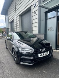 USED 2018 18 AUDI A3 1.0 TFSI Black Edition Sportback 5dr Petrol Manual Euro 6 (s/s) (116 ps) 