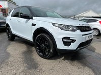 USED 2018 18 LAND ROVER DISCOVERY SPORT 2.0 SD4 HSE Black SUV 5dr Diesel Auto 4WD Euro 6 (s/s) (240 ps) A BEAUTIFUL ADDITION TO OUR FORECOURT FINISHED IN EVER POPULAR WHITE PAINT+7 SEATER+DIESEL+AUTOMATIC+SERVICE HISTORY+ULEZ COMPLIANT+PRIVACY GLASS+FULL LEATHER INTERIOR+FULL PANORAMIC GLASS ROOF+SATELLITE NAVIGATION+PARK ASSIST+CLIMATE CONTROL+20 INCH ALLOY WHEELS+COST NEW &pound;45505 MAKING THIS USED VEHICLE AMAZING VALUE AT OUR LOW PRICE+CALL NOW TO ARRANGE A VIEWING+READY TO DRIVE AWAY TODAY!!!!!!!!!!!!!!!!!!!!!!!!!
