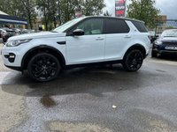 USED 2018 18 LAND ROVER DISCOVERY SPORT 2.0 SD4 HSE Black SUV 5dr Diesel Auto 4WD Euro 6 (s/s) (240 ps) A BEAUTIFUL ADDITION TO OUR FORECOURT FINISHED IN EVER POPULAR WHITE PAINT+7 SEATER+DIESEL+AUTOMATIC+SERVICE HISTORY+ULEZ COMPLIANT+PRIVACY GLASS+FULL LEATHER INTERIOR+FULL PANORAMIC GLASS ROOF+SATELLITE NAVIGATION+PARK ASSIST+CLIMATE CONTROL+20 INCH ALLOY WHEELS+COST NEW &pound;45505 MAKING THIS USED VEHICLE AMAZING VALUE AT OUR LOW PRICE+CALL NOW TO ARRANGE A VIEWING+READY TO DRIVE AWAY TODAY!!!!!!!!!!!!!!!!!!!!!!!!!