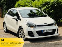 USED 2016 16 KIA RIO 1.1 CRDi EcoDynamics 2 Hatchback 5dr Diesel Manual Euro 6 (s/s) (74 bhp) LOW MILES+AIRCON+ALLOYS+ULEZ