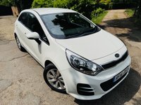 USED 2016 16 KIA RIO 1.1 CRDi EcoDynamics 2 Hatchback 5dr Diesel Manual Euro 6 (s/s) (74 bhp) LOW MILES+AIRCON+ALLOYS+ULEZ