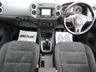 USED 2014 64 VOLKSWAGEN TIGUAN 2.0 TDI BlueMotion Tech Match SUV 5dr Diesel Manual 4WD Euro 5 (s/s) (177 ps) Finished in NIMBUS GREY with contrasting Alcantara trim. This high spec Tiguan has a more sophisticated look to add to its high quality interior and high spec. In short this Tiguan is spacious, comfortable and great to drive, while its raised driving position gives you a great view. Features include, Nav,  B/Tooth, DAB, ALLOYS, Auto Parking, Park Sensors and much more. Serviced at 13466, 19140, 29704, 32428, 45137 (Cam Belt and Water P ump), 55720, 66739, 80245, 91347 and at 101323 miles.