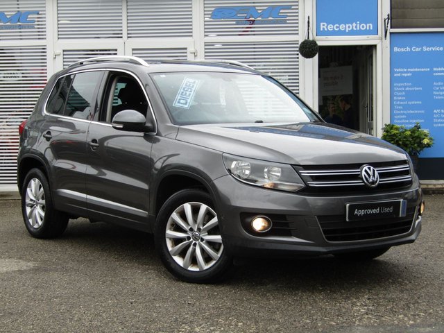 2014 64 Volkswagen Tiguan 2.0 TDI BlueMotion Tech Match SUV 5dr Diesel Manual 4WD Euro 5 (s/s) (177 ps)