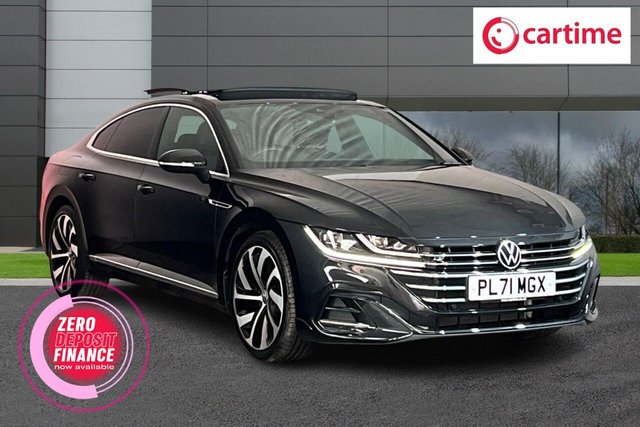 View our Volkswagen Arteon 2.0 TSI R-Line Fastback 5dr Petrol DSG Euro 6 (s/s) (190 ps) Touchscreen, Apple CarPlay / Android Auto, Heated Seats, Satellite Navigation, DAB - Digital Radio