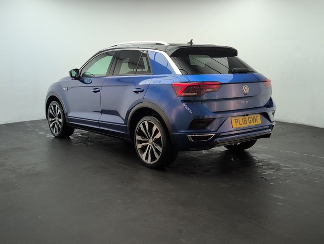 USED 2018 18 Volkswagen T-Roc 1.5 TSI Evo R-Line Suv 5dr Petrol Manual Euro 6 (s/S) (150 Ps) - Sat Nav, Privacy, Sensors