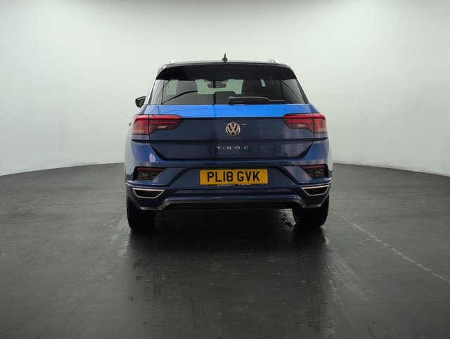 USED 2018 18 Volkswagen T-Roc 1.5 TSI Evo R-Line Suv 5dr Petrol Manual Euro 6 (s/S) (150 Ps) - Sat Nav, Privacy, Sensors