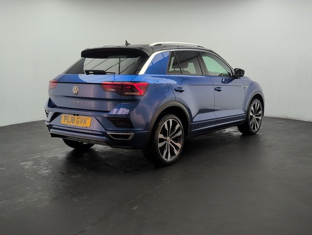 USED 2018 18 Volkswagen T-Roc 1.5 TSI Evo R-Line Suv 5dr Petrol Manual Euro 6 (s/S) (150 Ps) - Sat Nav, Privacy, Sensors