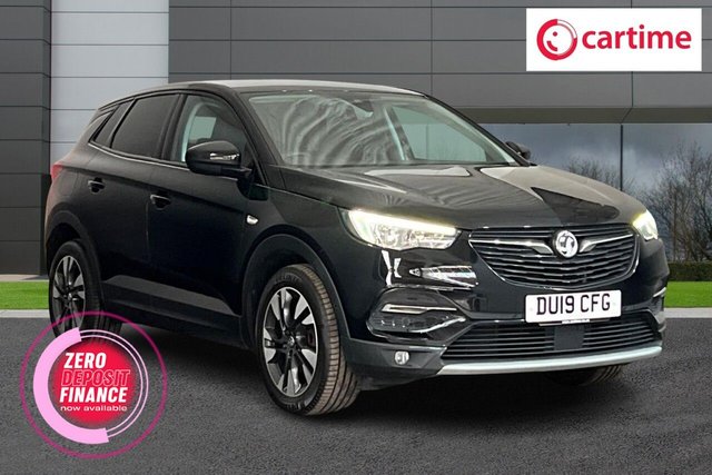 View our Vauxhall Grandland X 1.5 Turbo D BlueInjection Sport Nav SUV 5dr Diesel Auto Euro 6 (s/s) (130 ps) Touchscreen, Apple CarPlay / Android Auto, Bluetooth, DAB - Digital Radio, 18-Inch Alloy Wheels
