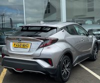 USED 2018 68 TOYOTA C-HR 1.8 VVT-h Excel SUV 5dr Petrol Hybrid CVT Euro 6 (s/s) (122 ps) 