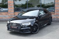 USED 2020 20 AUDI S3 2.0 TFSI Black Edition Saloon 4dr Petrol S Tronic quattro Euro 6 (s/s) (300 ps) DIGITAL DASH / 1 OWNER / B&O