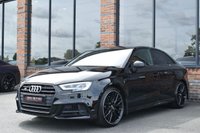 USED 2020 20 AUDI S3 2.0 TFSI Black Edition Saloon 4dr Petrol S Tronic quattro Euro 6 (s/s) (300 ps) DIGITAL DASH / 1 OWNER / B&O