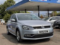 USED 2016 16 VOLKSWAGEN POLO 1.2 TSI BlueMotion Tech Match Hatchback 5dr Petrol DSG Euro 6 (s/s) (90 ps) 