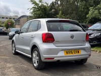 USED 2016 16 VOLKSWAGEN POLO 1.2 TSI BlueMotion Tech Match Hatchback 5dr Petrol DSG Euro 6 (s/s) (90 ps) 