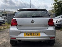 USED 2016 16 VOLKSWAGEN POLO 1.2 TSI BlueMotion Tech Match Hatchback 5dr Petrol DSG Euro 6 (s/s) (90 ps) 