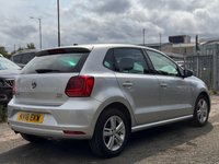 USED 2016 16 VOLKSWAGEN POLO 1.2 TSI BlueMotion Tech Match Hatchback 5dr Petrol DSG Euro 6 (s/s) (90 ps) 