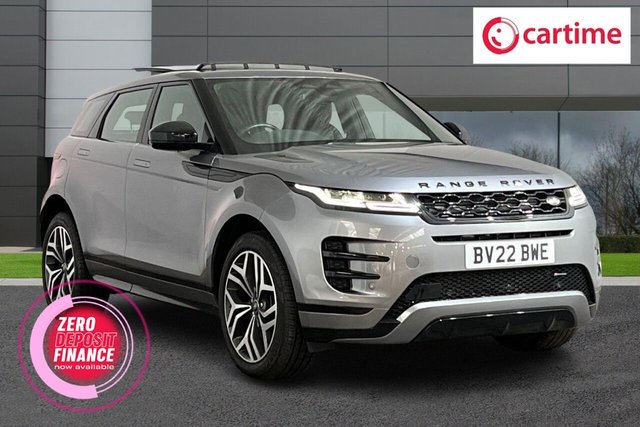 View our Land Rover Range Rover Evoque 1.5 P300e 12.2kWh R-Dynamic HSE SUV 5dr Petrol Plug-in Hybrid Auto 4WD Euro 6 (s/s) (309 ps) Touchscreen, Reverse Camera, Heated Seats, Adaptive Cruise Control, Apple CarPlay / Android Auto