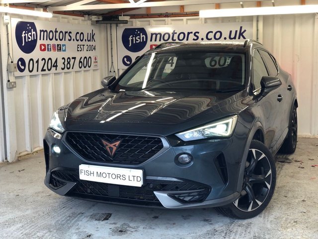2022 CUPRA FORMENTOR 1.4 eHybrid 12.8kWh V2 SUV 5dr Petrol Plug-in Hybrid DSG Euro 6 (s/s) (204 ps)+1 FORMER KEEPER+HISTORY+2 KEYS+LEATHER SEATS+MEDIA+NAVIGATION+APPS+USB+AUX+DAB+ 2 KEYS+1FORMER KEEPER+CAMERA+SERVICE HISTORY+APPLE CAR PLAY+NAV+LEATHER ELECTRIC MEMORY SEATS+AUTO HOLD+FOLDING MIRRORS+CRUISE+HPI CLEAR